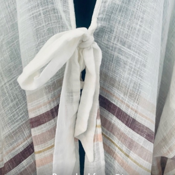 “Universal Thread” tie front kimono top w/matching racer-back rib tank set - 1sz - Picture 7 of 16